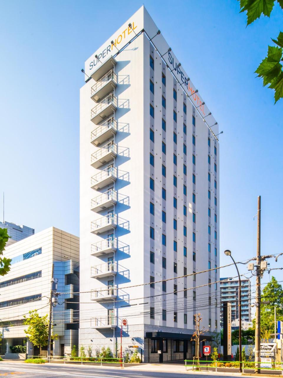 Super Hotel Tokyo Shiba Eksteriør bilde